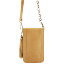 Eva Phone Bag | Camel-CadelleLeather