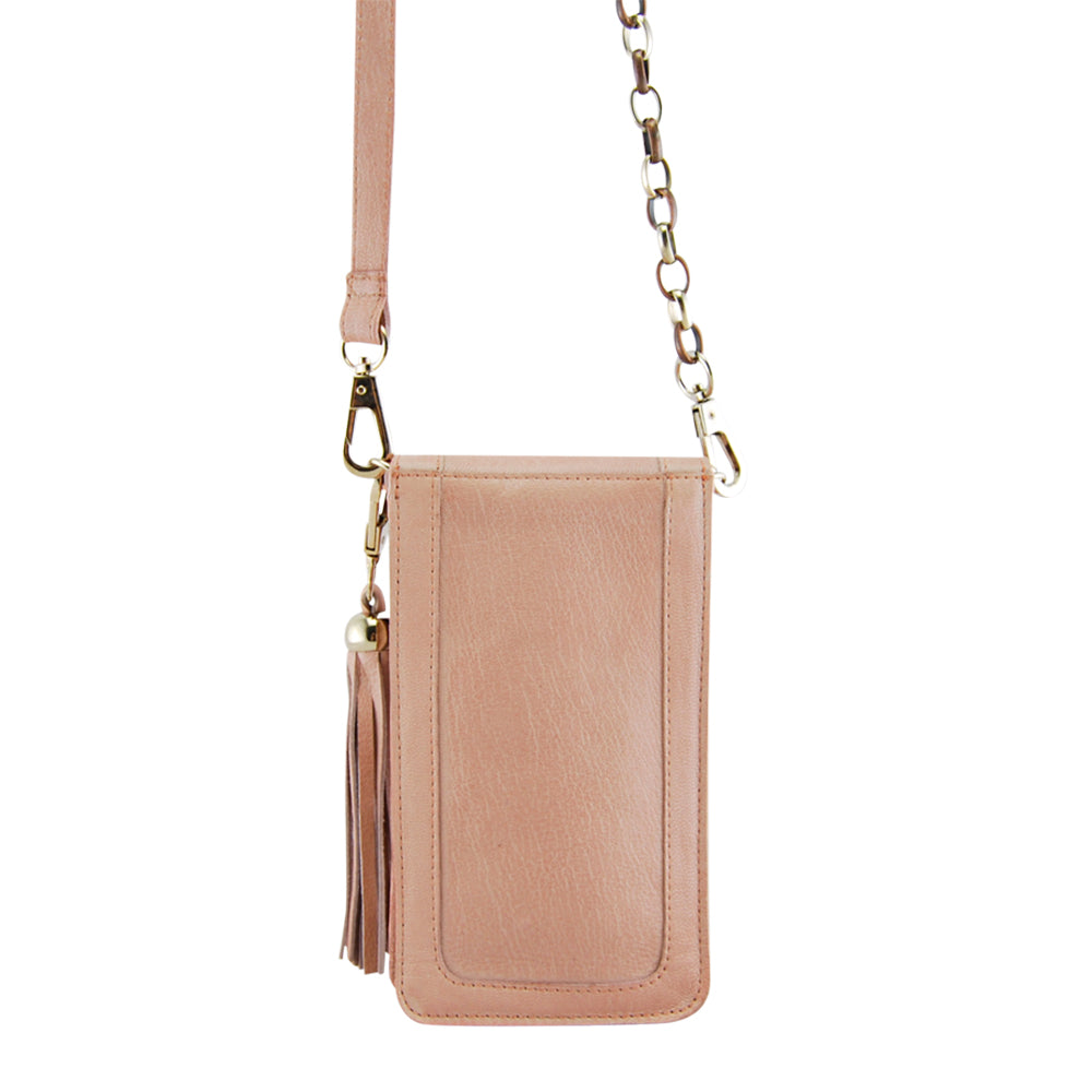 Eva Phone Bag | Misty Rose-CadelleLeather
