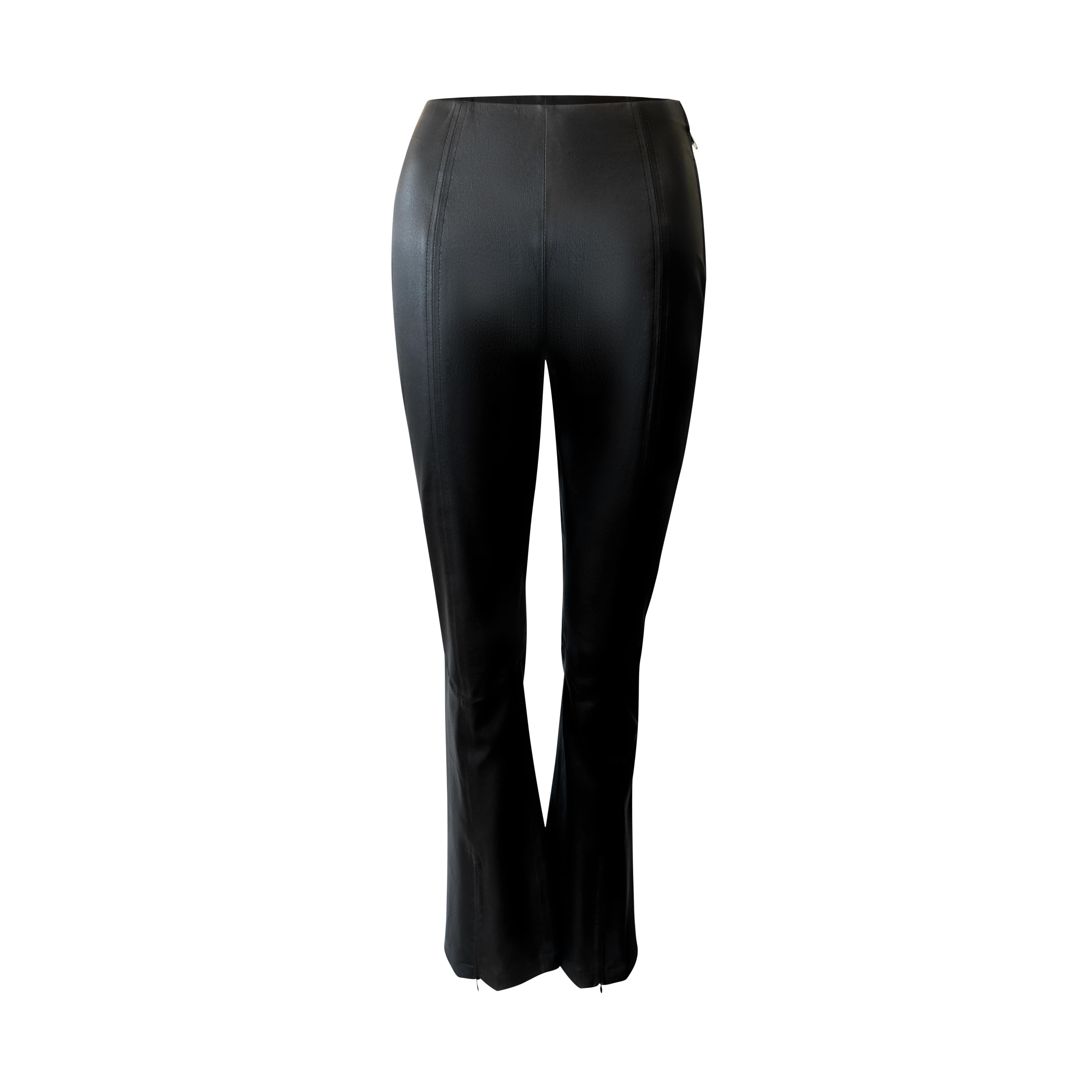 Goldie Flares | Black-CadelleLeather