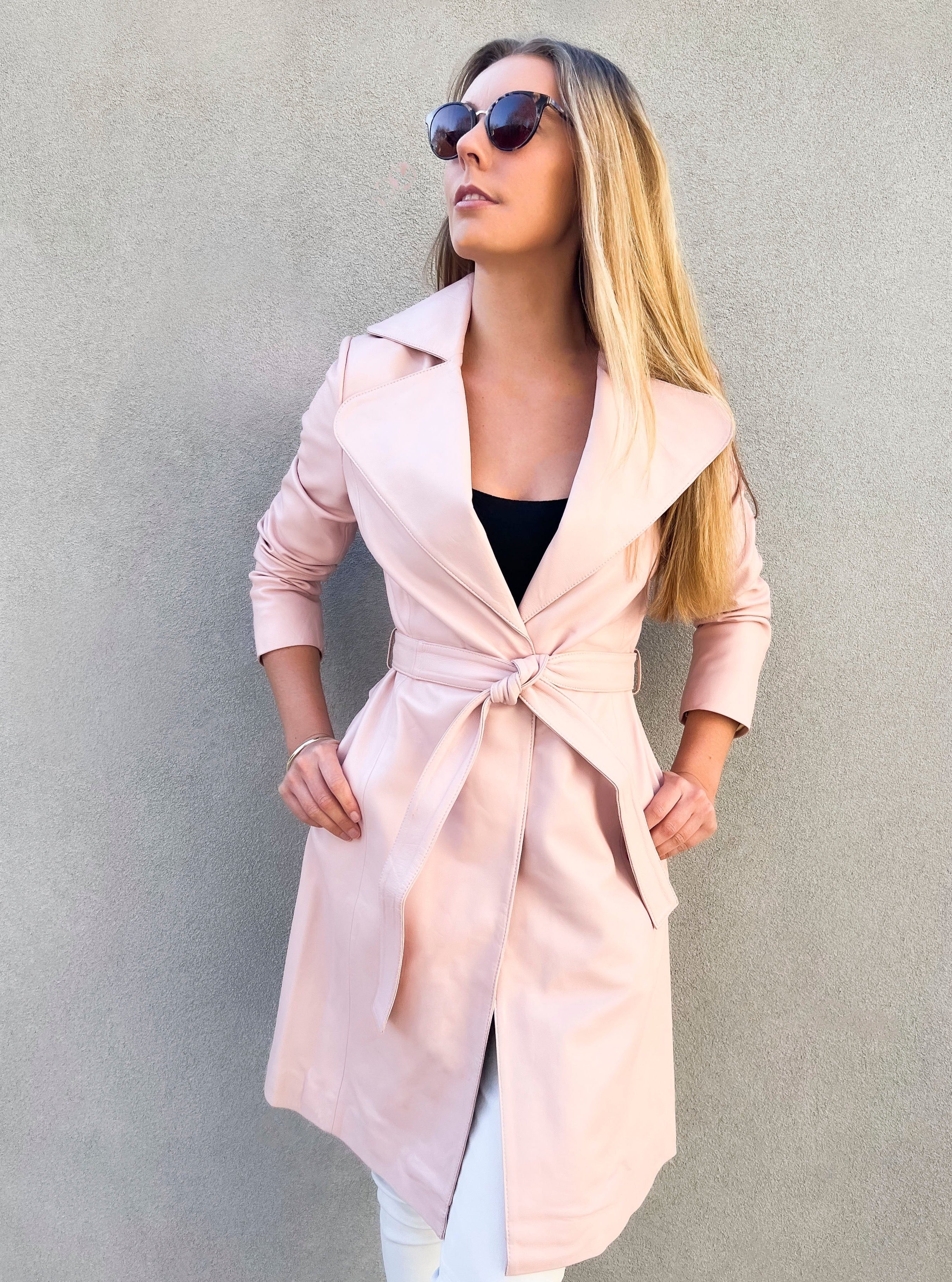 Jene Leather Trench-CadelleLeather