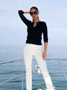 Goldie Flares | White-CadelleLeather