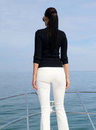 Goldie Flares | White-CadelleLeather