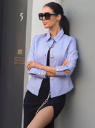 Kim Leather Shirt-CadelleLeather