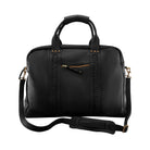 Leni Overnighter | Black-Handbags-CadelleLeather