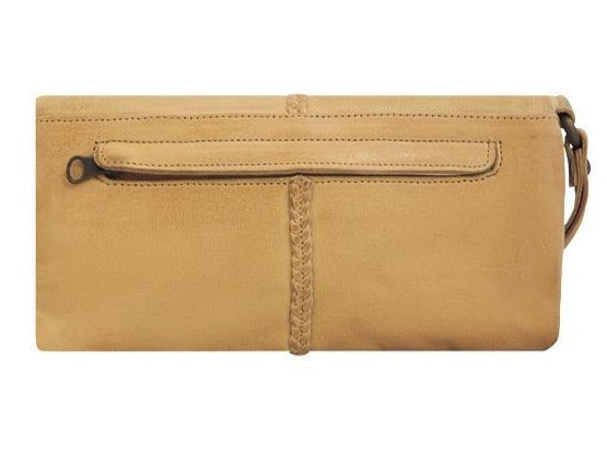 Luna Soft Clutch | Camel - CadelleLeather
