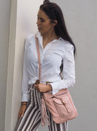 Millie Crossbody Bag | Misty Rose-CadelleLeather