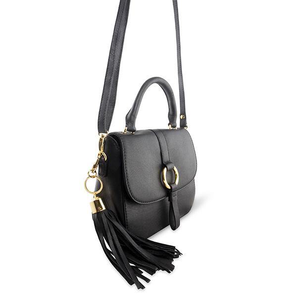 Leather Bag MONK Mini Jordan Black Picture 7 Regular from Cadelle Leather