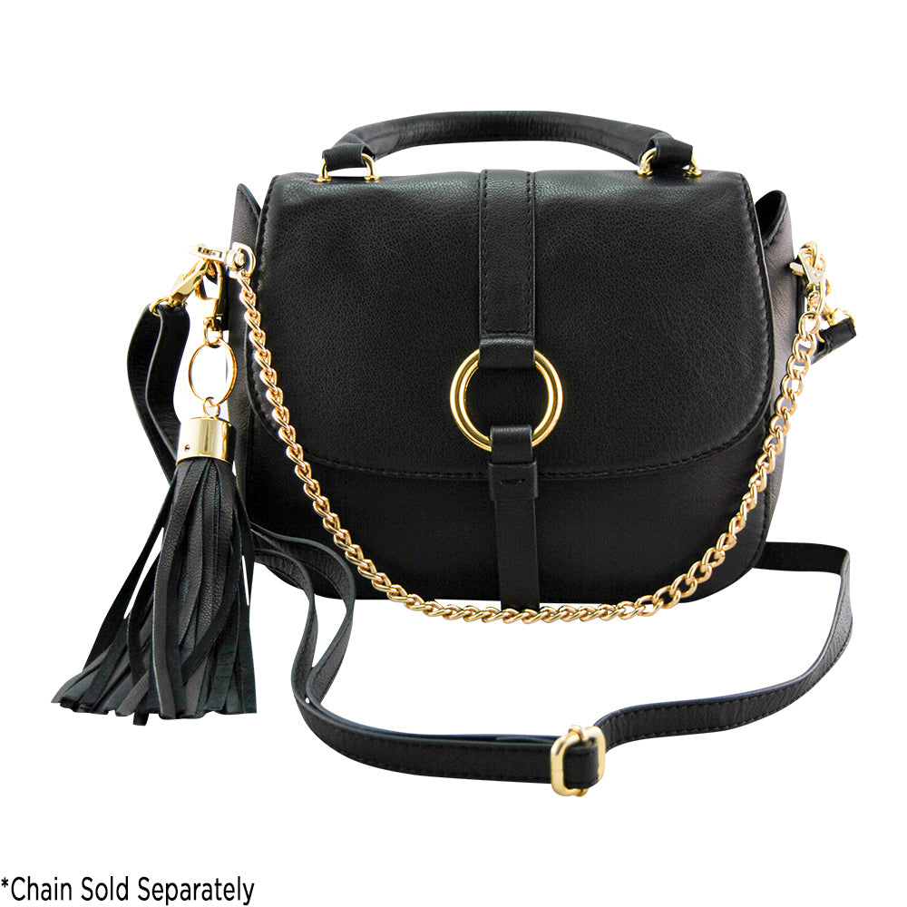 Leather Bag MONK Mini Jordan Black Picture 2 Regular from Cadelle Leather