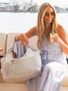 Isla Tote | White-CadelleLeather