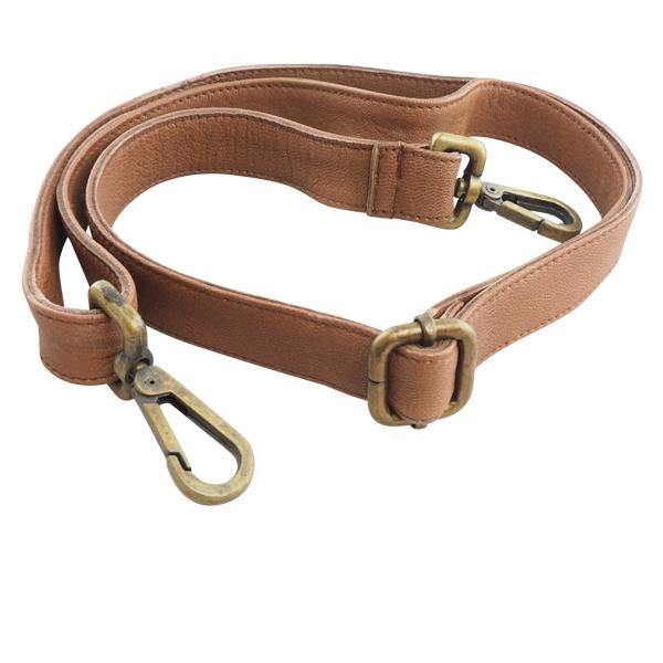 Leather Strap Adjustable Cognac Picture 1 Regular from Cadelle Leather