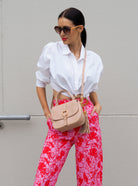 MONK Mini Jordan Bag | Camel-CadelleLeather