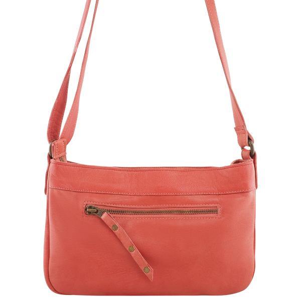 Leather Handbag Celeste Crossbody Bag Orange Picture 3 Regular From Cadelle Leather