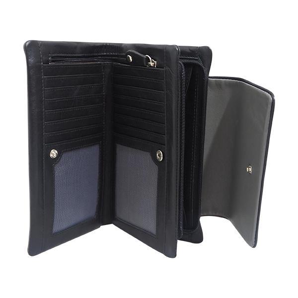 Leather Wallet Leanne Grey Picture 4 Regular from Cadelle Leather