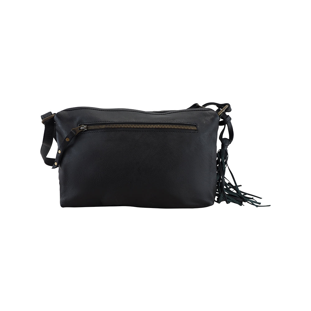 Diane Crossbody | Black-CadelleLeather