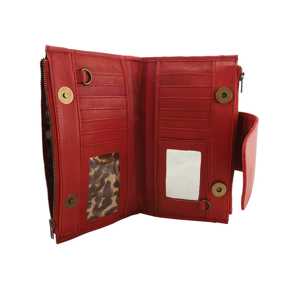 Prato Wallet | Red-CadelleLeather