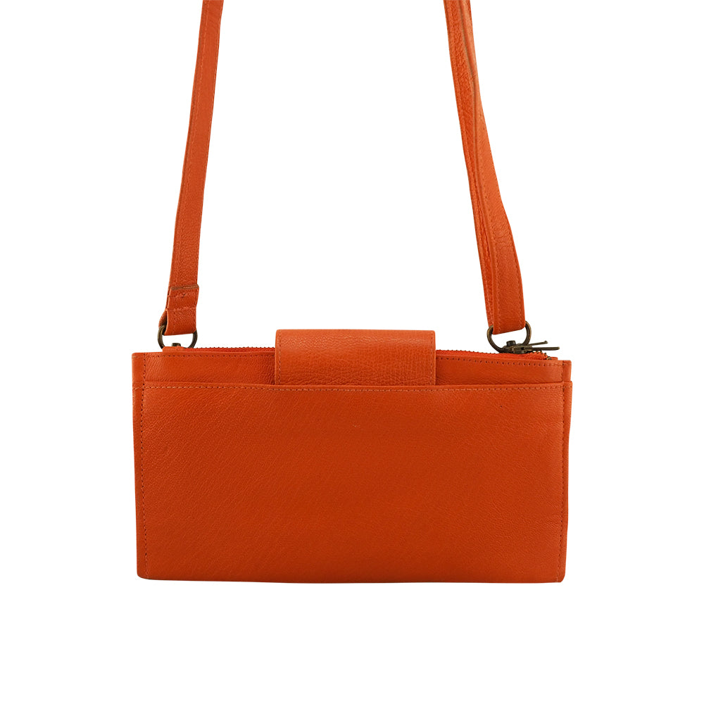 Prato Wallet | Mandarin-CadelleLeather
