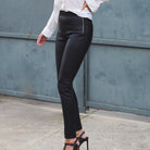 Leather Pants Abbie Stretch Leggings Black Picture 1 regular from Cadelle Leather