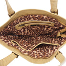 Leila Fringed Tote | Camel-CadelleLeather