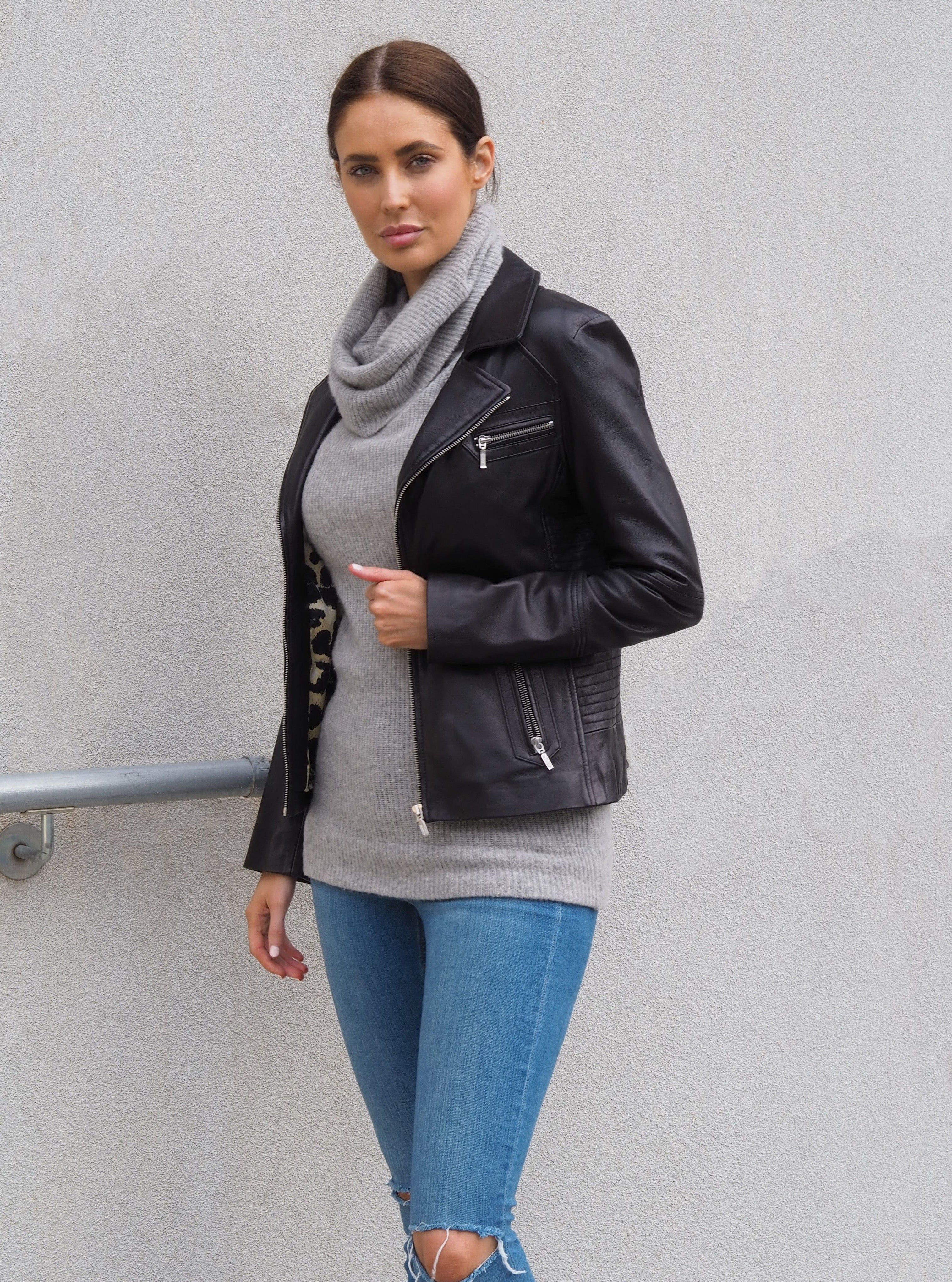 Manhattan Jacket | Black-CadelleLeather