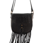 Leather Bag Sky Fringe Crossbody Black Picture 3 regular from Cadelle Leather