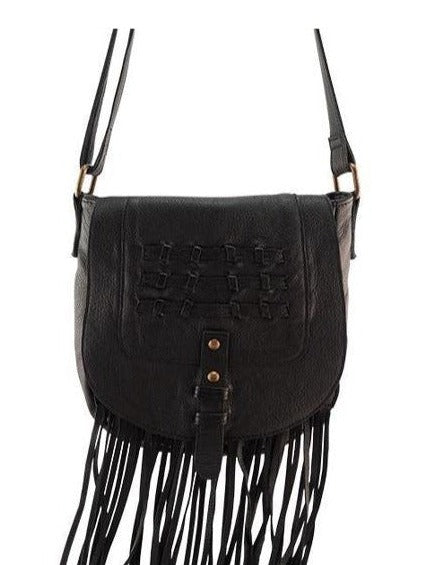 Sky Crossbody | Black-CadelleLeather