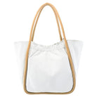 Leather Handbags Tamara Tote White/Camel Picture 5 regular from Cadelle Leather