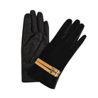 Leather Glove Buckle Glove Black/Camel Picture 1 regular from Cadelle Leather