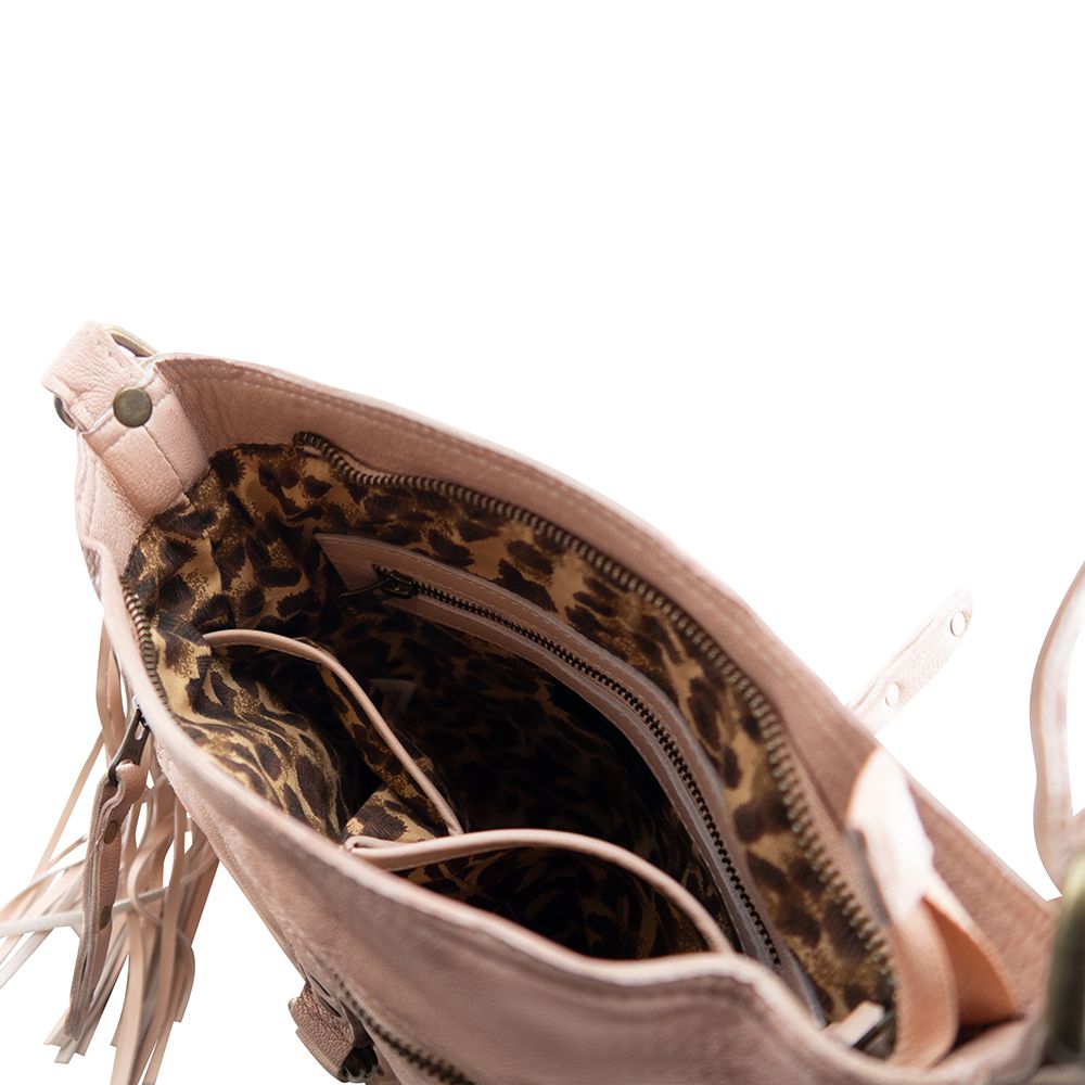 Millie Crossbody Bag | Misty Rose-CadelleLeather