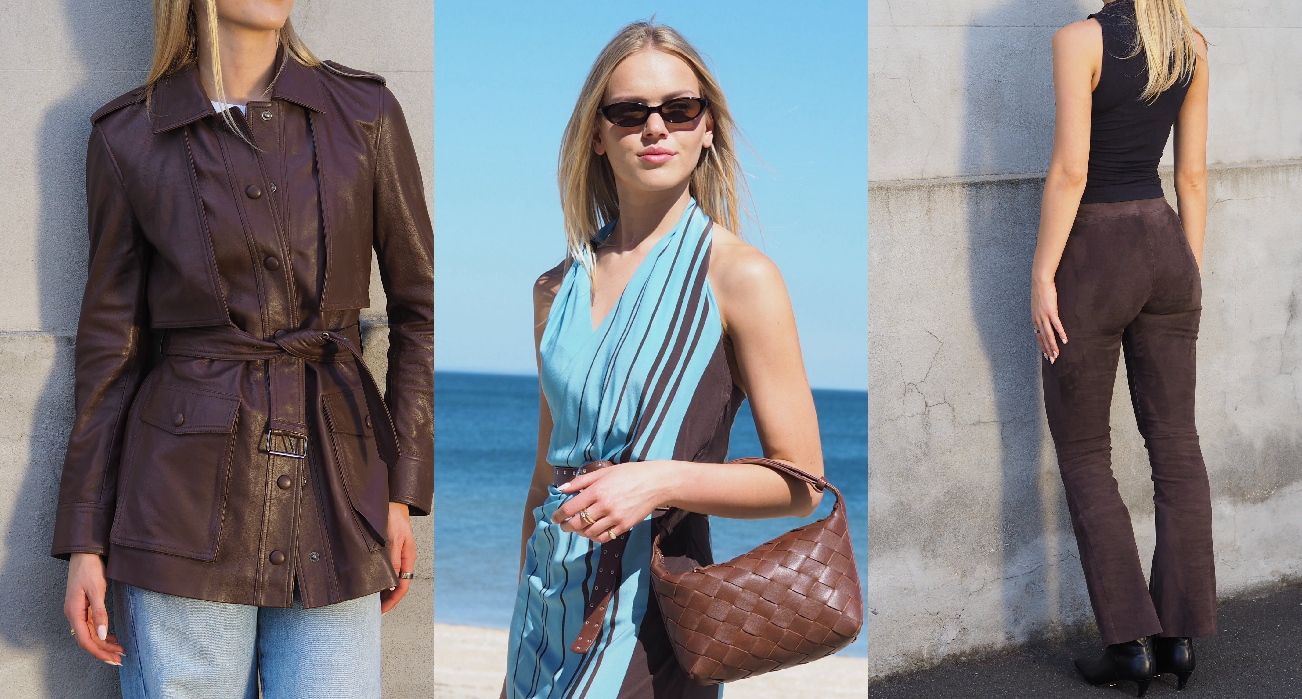 Why Chocolate Is the New Black: The Case for Leather Bags & Suede Pants