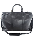 Charlie Overnight Bag | Black-Handbags-CadelleLeather