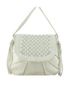 Natalia Satchel | White-CadelleLeather