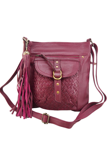 Millie Crossbody Bag | Berry-CadelleLeather