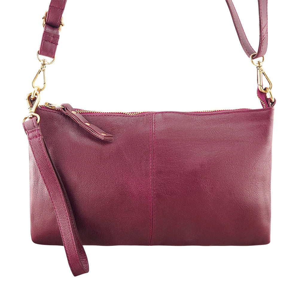 Willow Crossbody | Red-CadelleLeather
