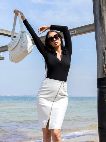Natalia Satchel | White