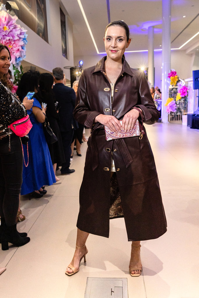 Clara Trench | Chocolate Berry | Pre-order