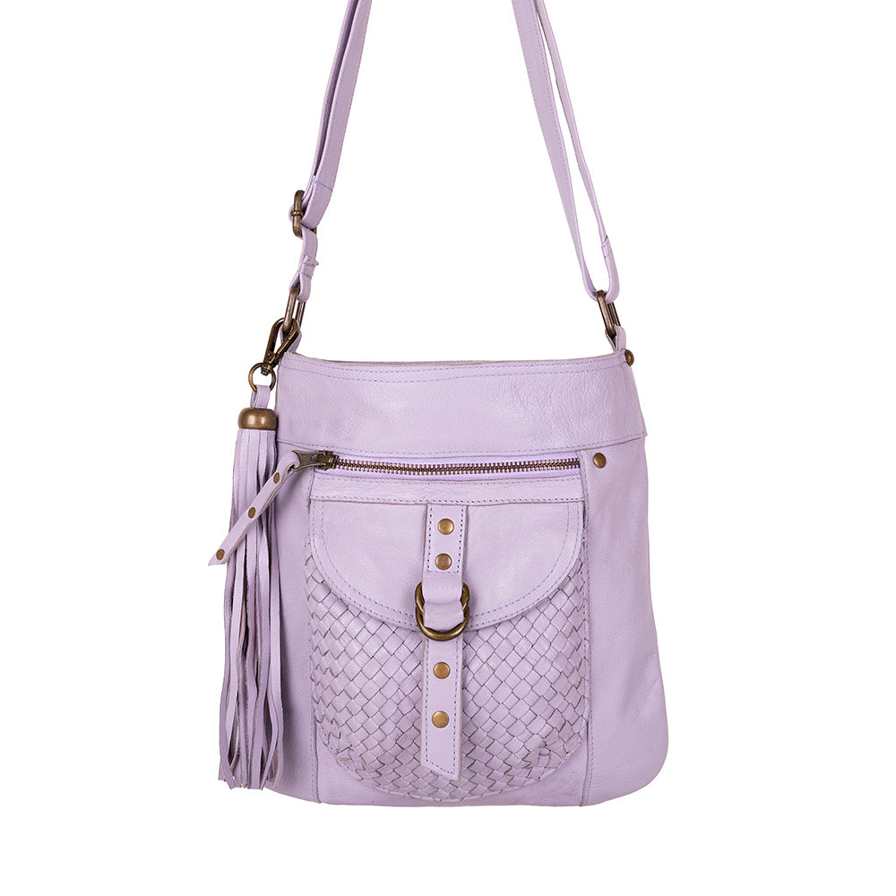 Millie Crossbody Bag | Pale Blue-Handbags-CadelleLeather