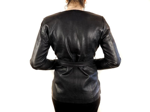 Leather Jacket Janice Black Picture 4 regular from Cadelle Leather