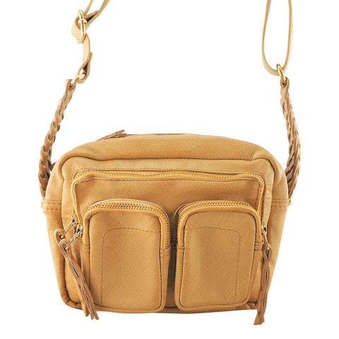 Allegra Crossbody | Gold Metallic