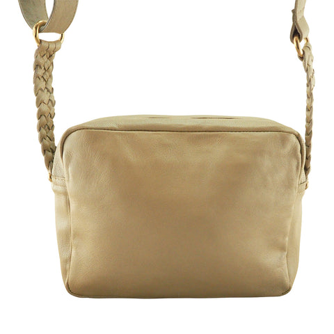 Allegra Crossbody | Gold Metallic