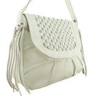 Natalia Satchel | White-CadelleLeather