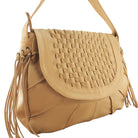 Natalia Satchel | Camel-CadelleLeather