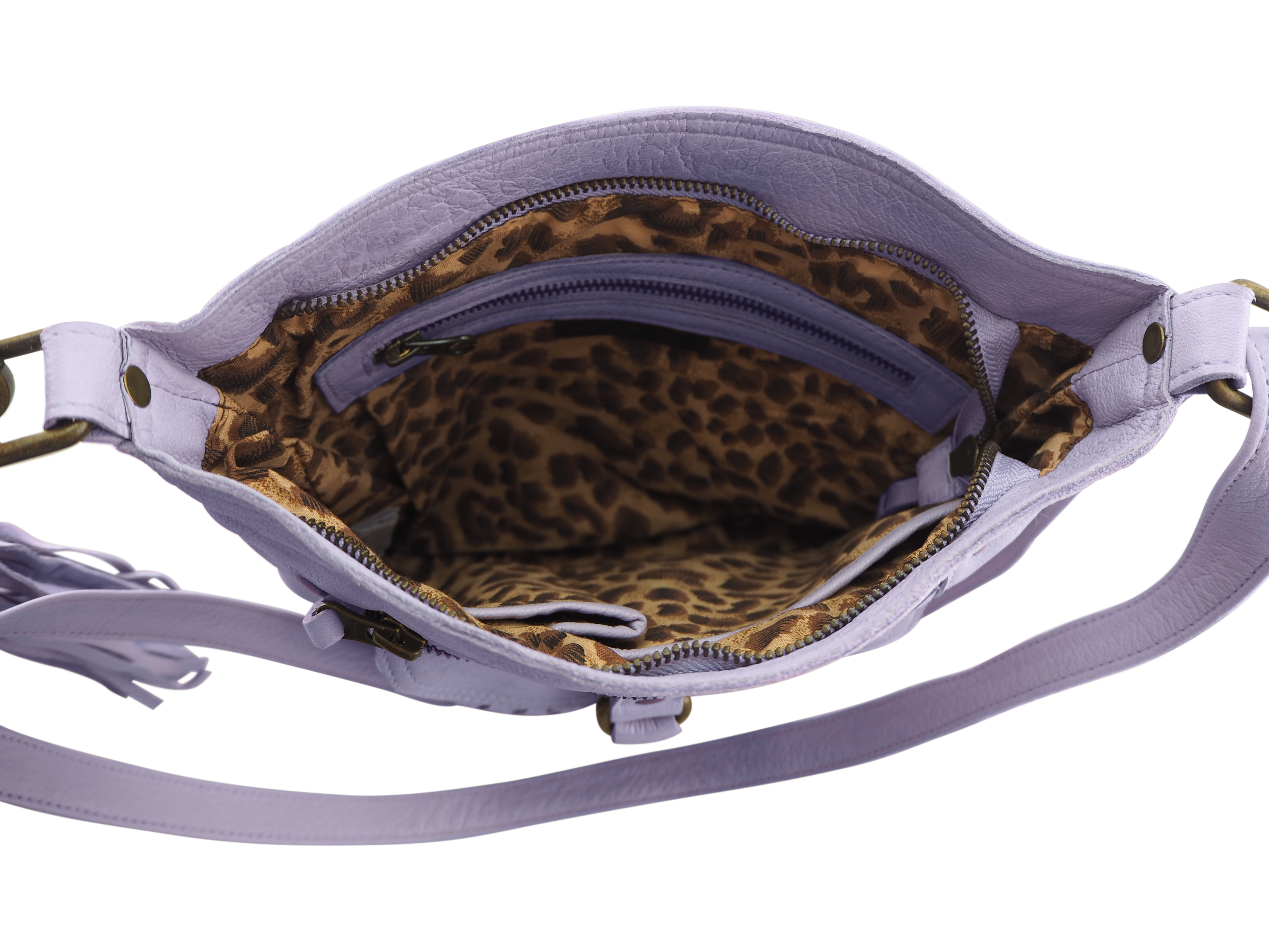 Millie Crossbody Bag | Lilac-Handbags-CadelleLeather