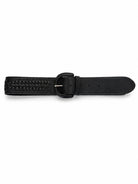 Cadelle Carla Black braided leather belt
