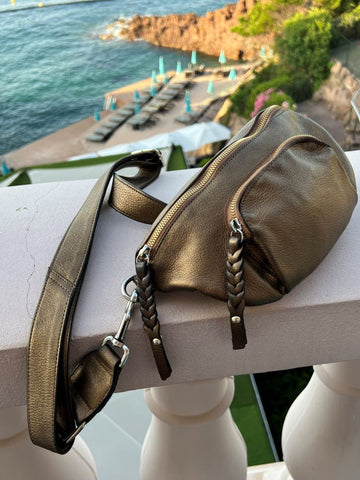 Dotti Sling Bag | Bronze Metallic
