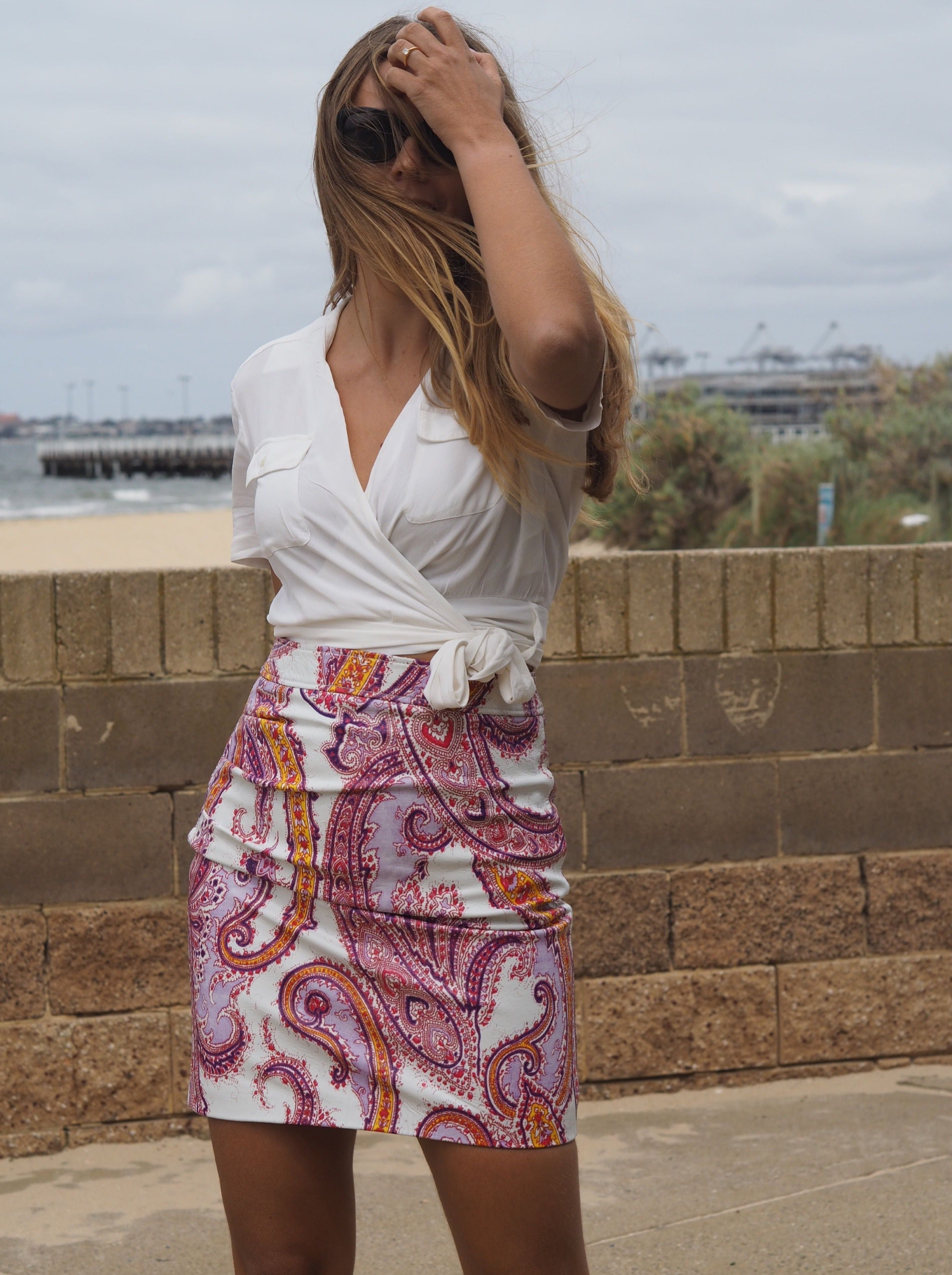 Brown skirt australia sale