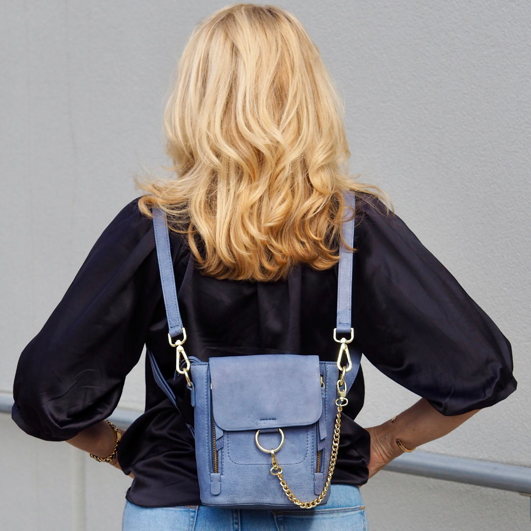 Chloe faye sales backpack cloudy blue
