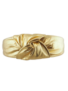 Cadelle Alice gold metallic knot top headband