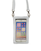 Ada Phone Bag | White-Handbags-CadelleLeather