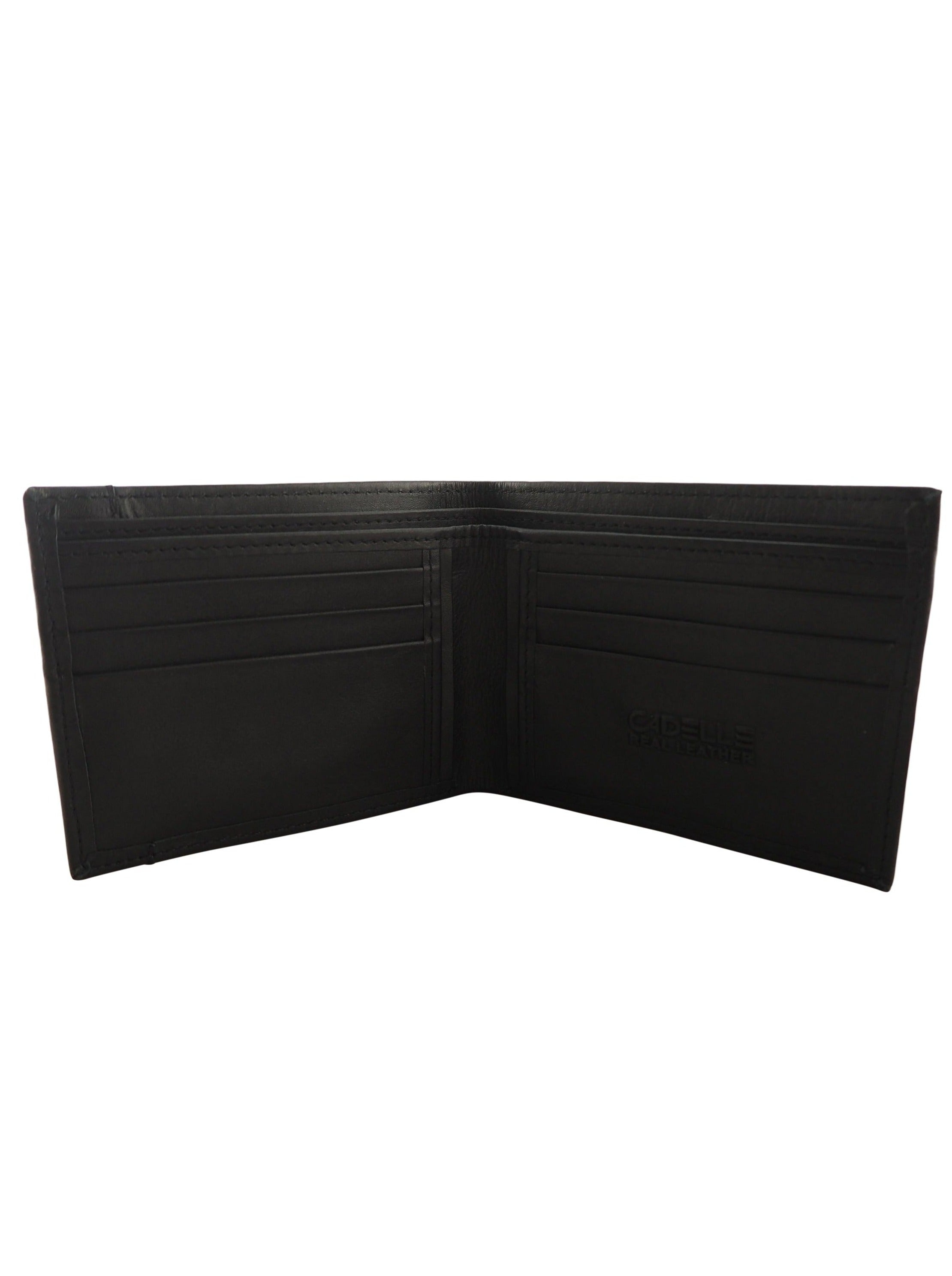 Patrick Men's Wallet | Black-Handbags, Wallets & Cases-CadelleLeather