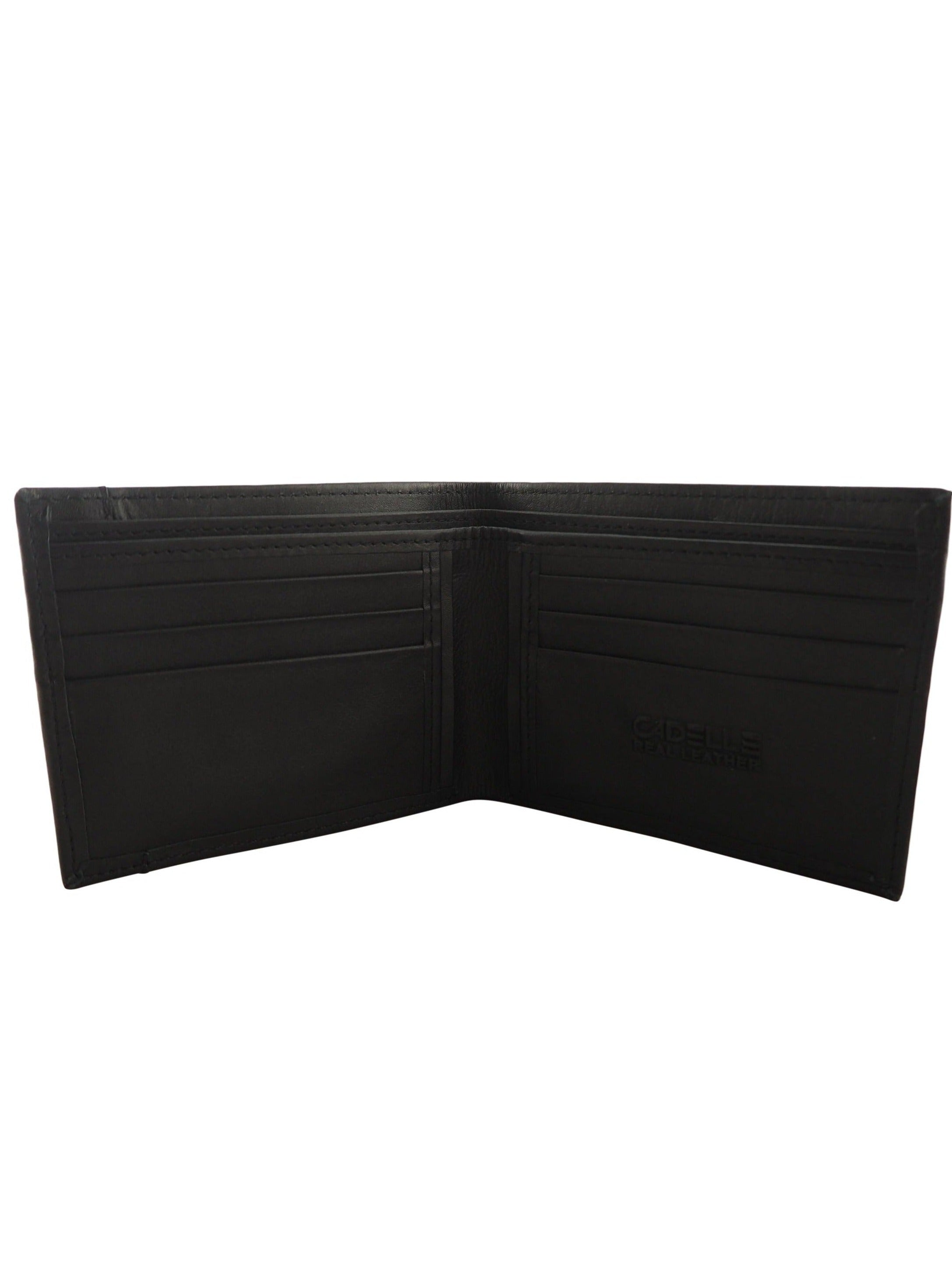 Patrick Men's Wallet | Black-Handbags, Wallets & Cases-CadelleLeather